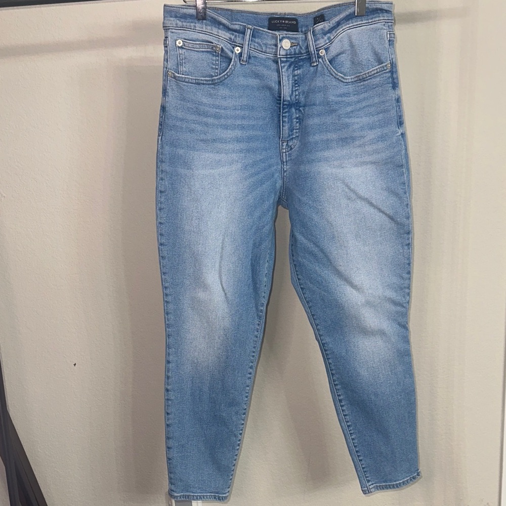 Lucky Brand Light Blue Ankle Jeans